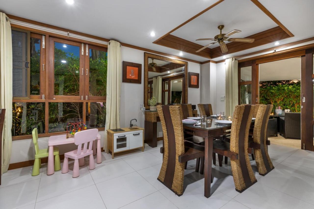3 Bedroom Pool Villa - Kids Paradise In A Beachside Resort Choeng Mon Exteriör bild